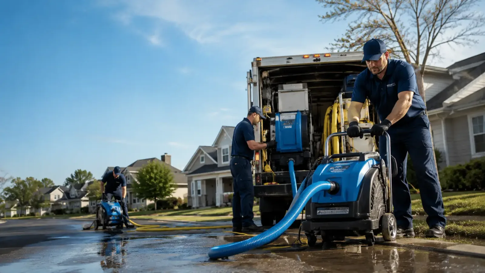 Flood Damage Cleanup in West Liberty, OH